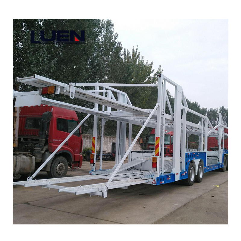 vehicle transport semi-trailer